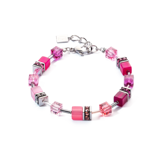 GeoCUBE® Iconic bracelet Viva Magenta