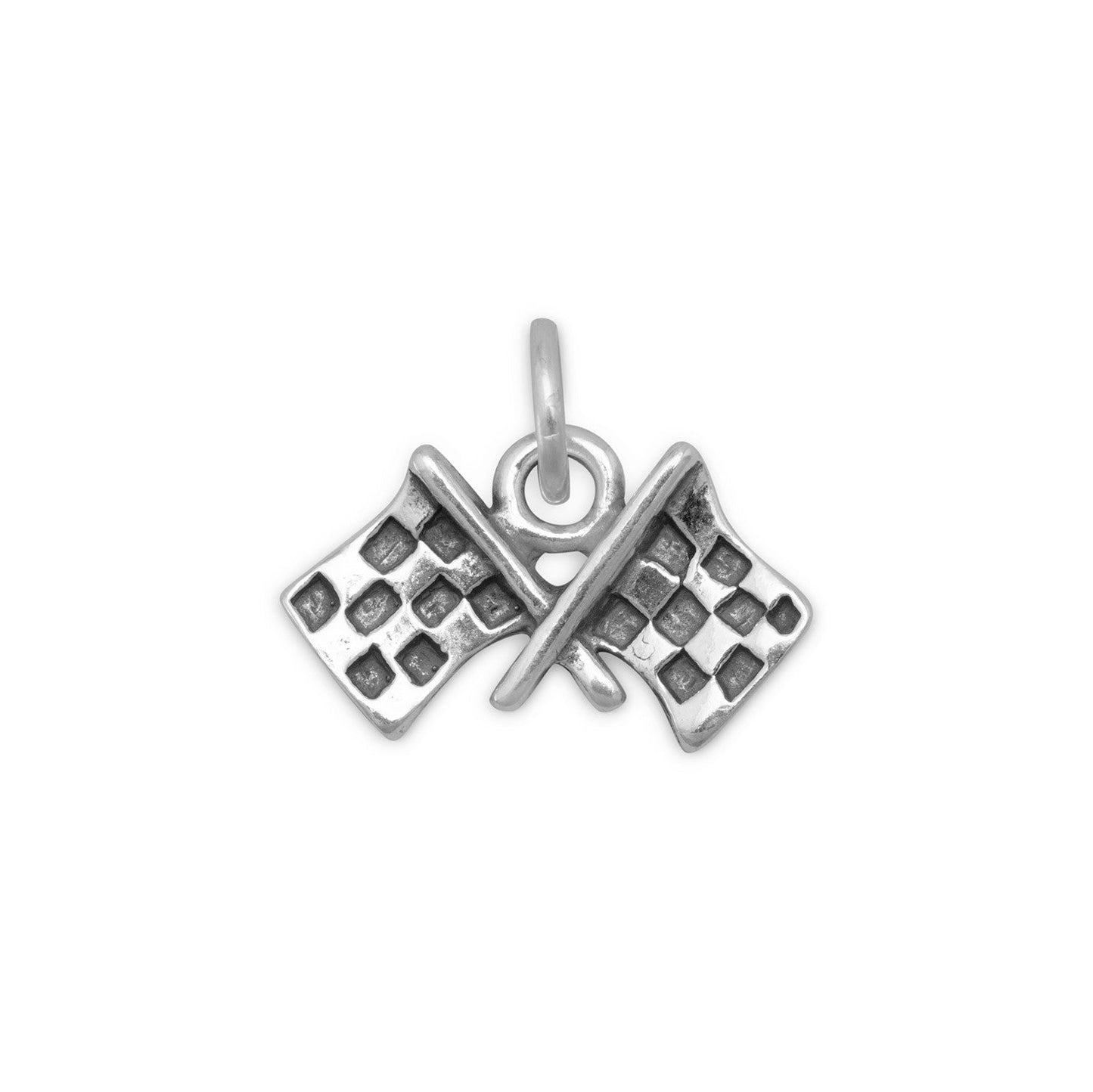 Checkered Flags Charm