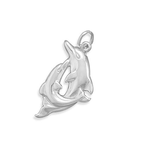 Playful Dolphins Charm