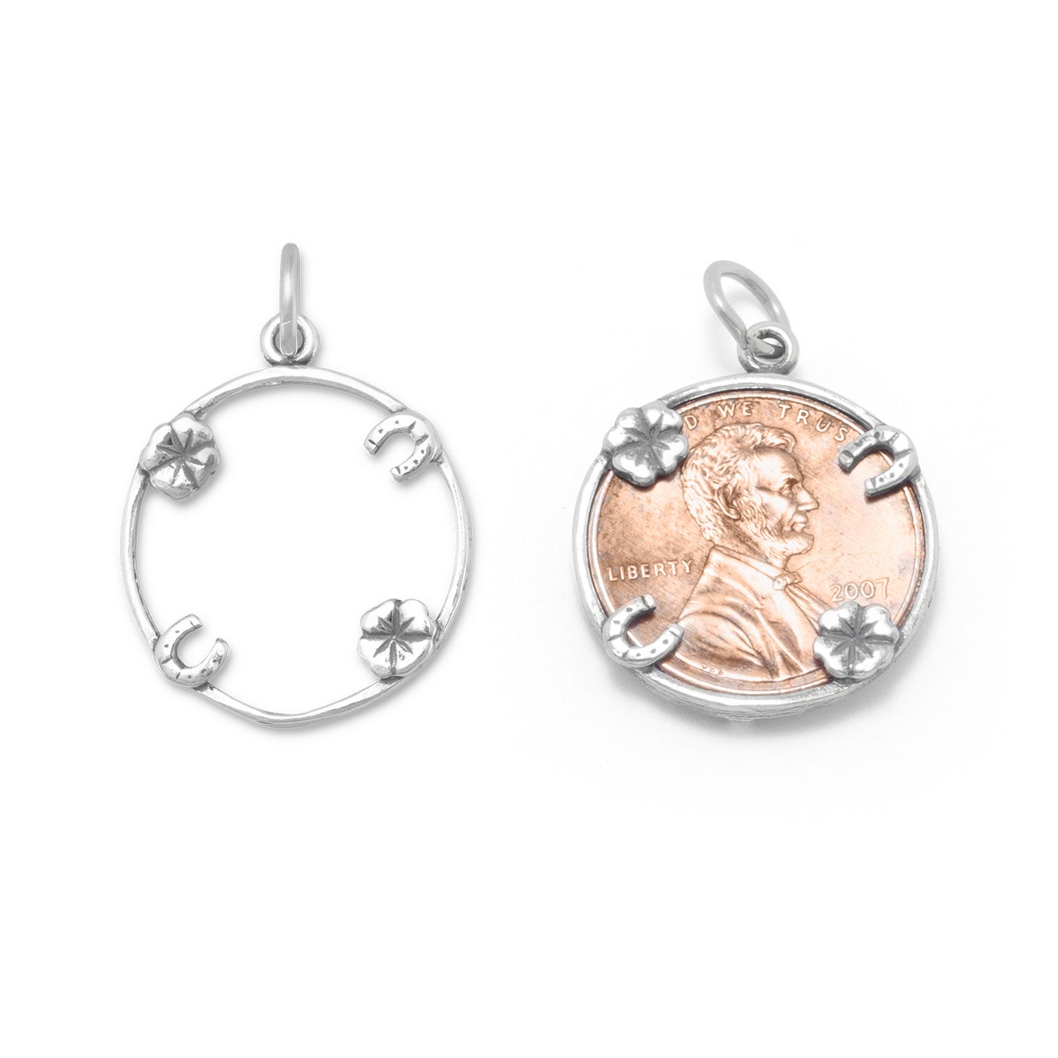 Lucky Penny Holder Charm