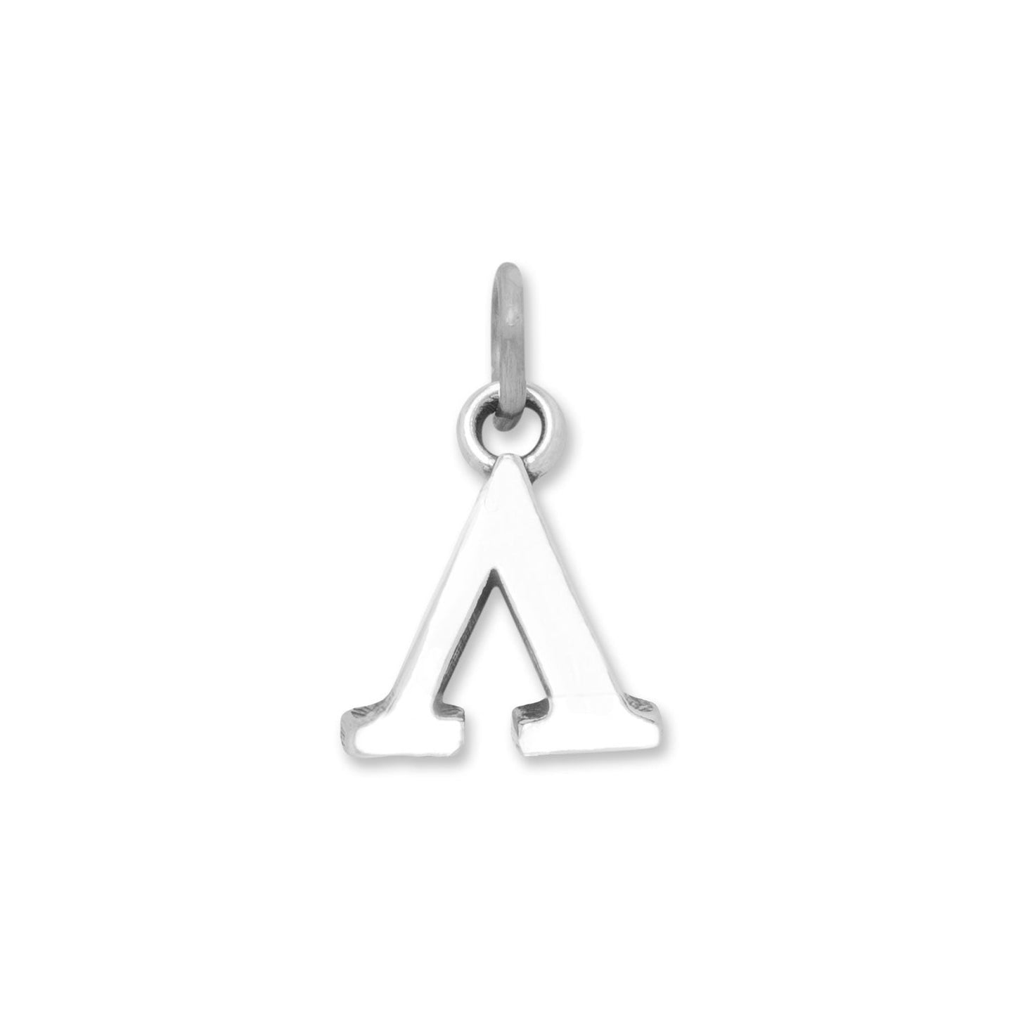 Greek Alphabet Letter Charm - Lambda