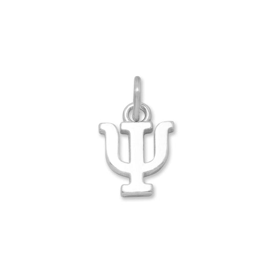 Greek Alphabet Letter Charm - Psi