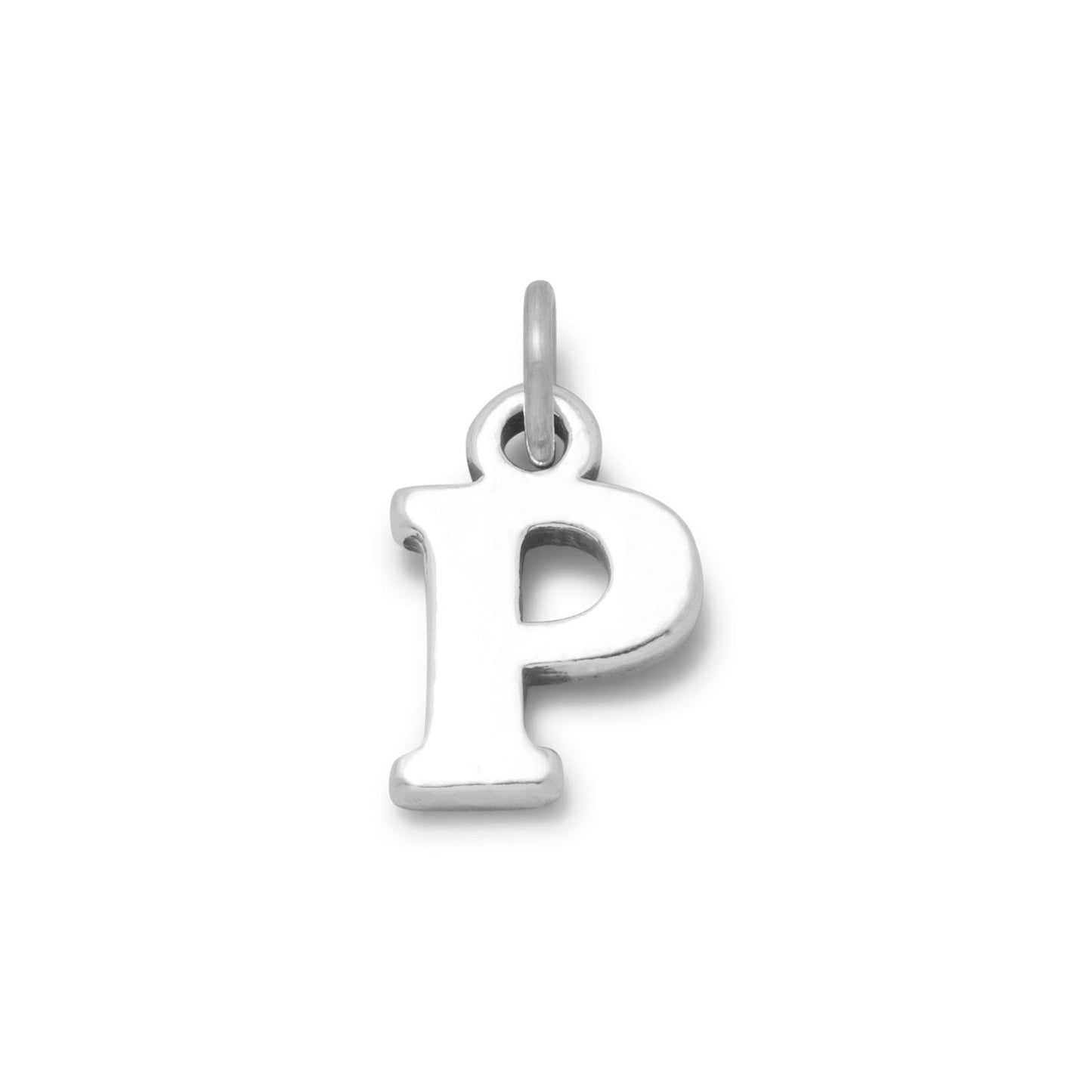 Greek Alphabet Letter Charm - Rho