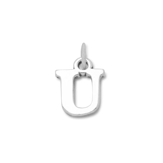 Oxidized "U" Charm