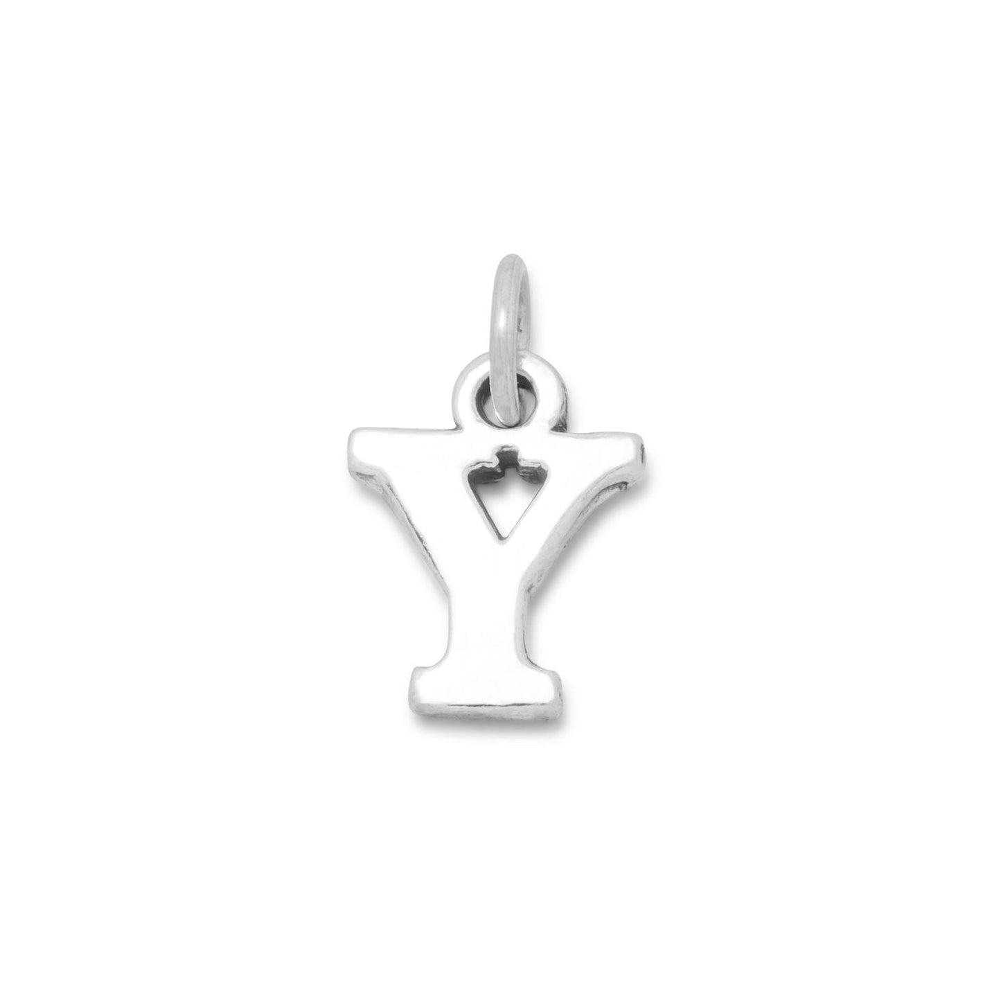 Greek Alphabet Letter Charm - Upsilon