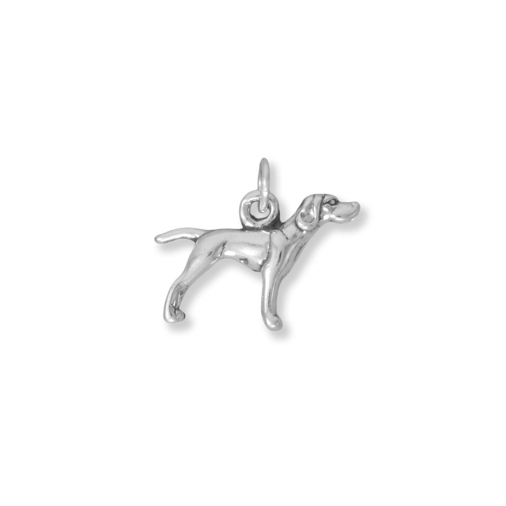 Pointer Dog Charm