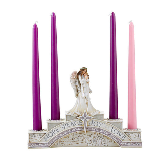 Advent Wreath Angel Candleholder