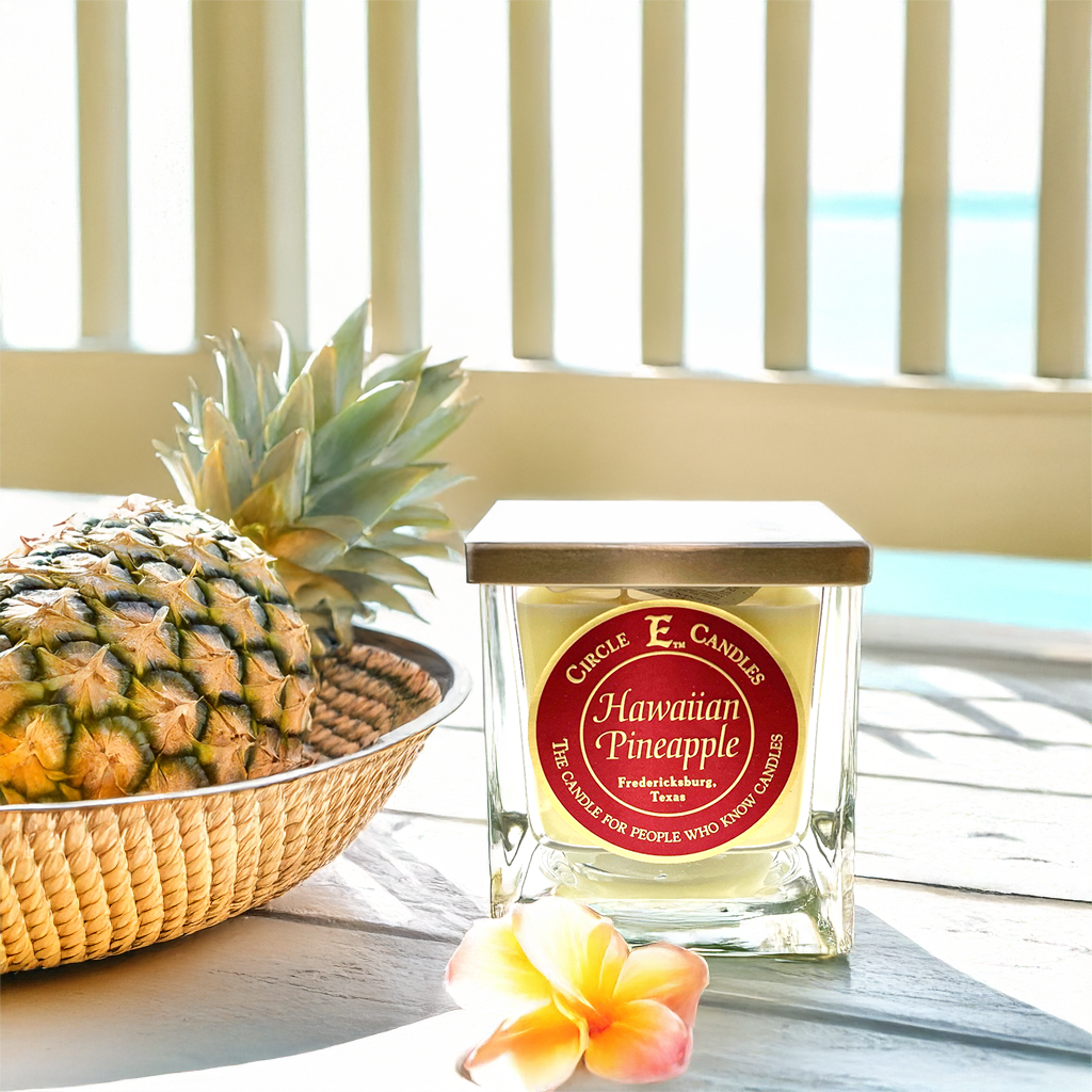 Hawaiian Pineapple Circle E Candles 22oz