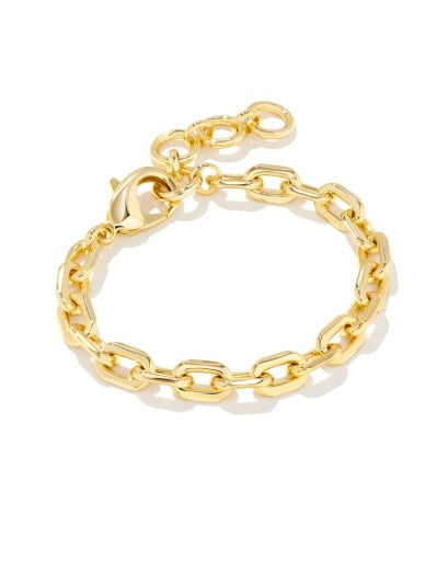 Korinnee Chain Bracelet Gold Metal Elegant Fashion Jewelry