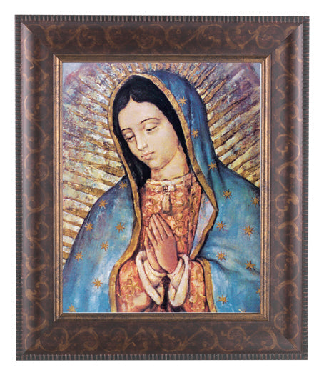 Our Lady of Guadalupe Picture Framed Wall Art Decor Large