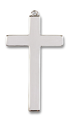 Extel Extra Large Sterling Silver Choir Cross Medal, Made in USA