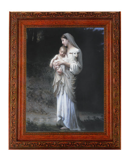 Divine Innocence Picture Framed Wall Art Decor Large