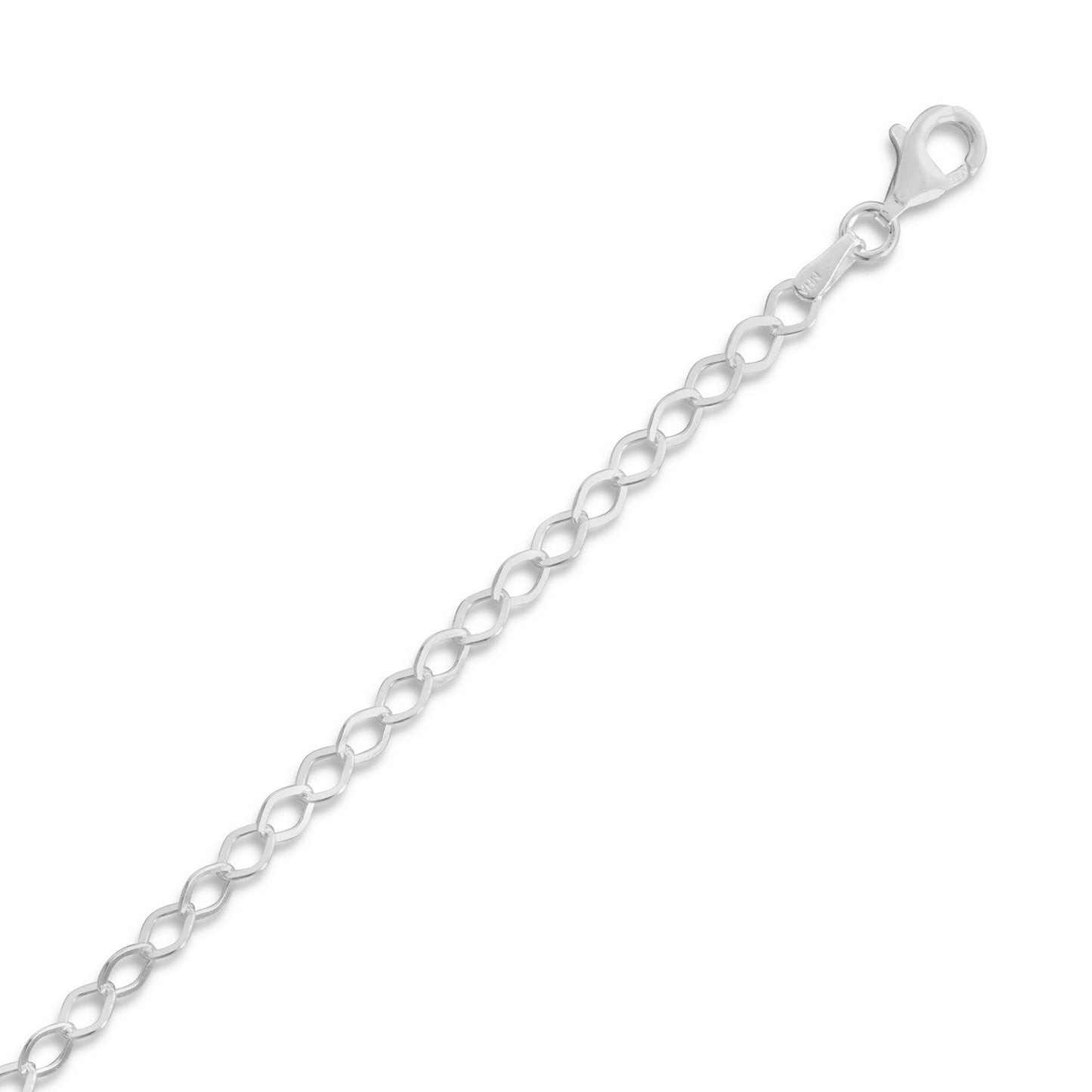 Extel Flat Diamond Shape Link Chain