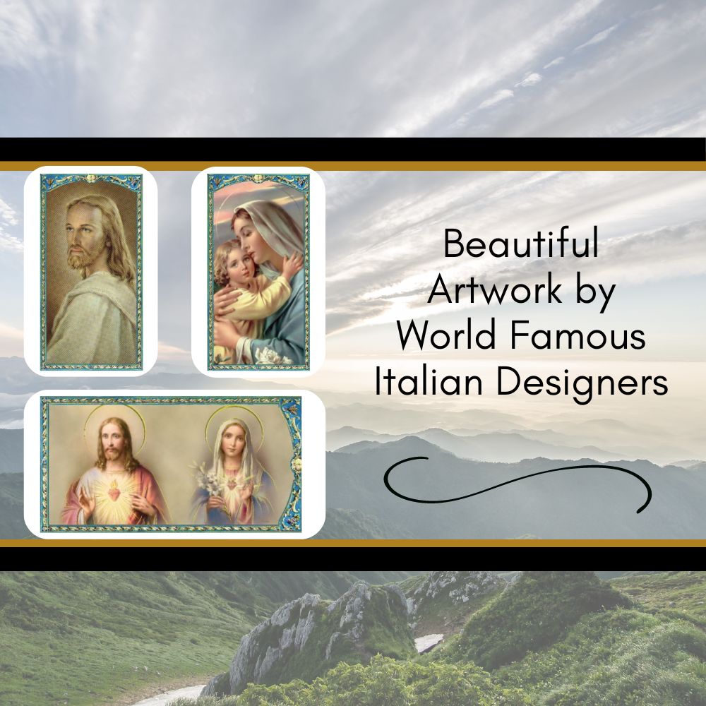 Saint Frances Cabrini Gold-Stamped Catholic Prayer Holy Card with Prayer on Back, Pack of 100