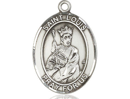 Extel Large Oval Pewter St. Louis Medal, Made in USA