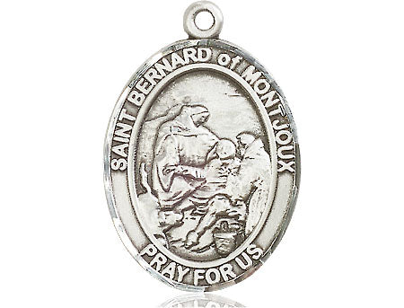 Extel Large Oval Pewter St. Bernard of Montjoux Medal, Made in USA