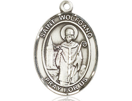 Extel Large Oval Pewter St. Wolfgang Medal, Made in USA