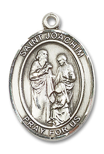 Extel Large Oval Sterling Silver St. Joachim Medal, Made in USA