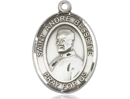 Extel Large Oval Pewter St. Andre Bessette Medal, Made in USA