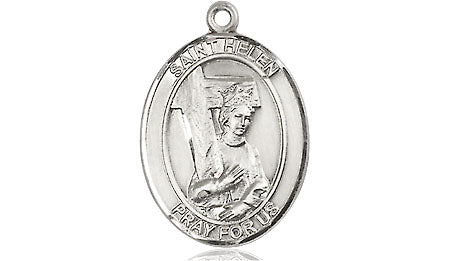 Extel Medium Oval Pewter St. Helen Medal, Made in USA