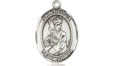 Extel Medium Oval Pewter St. Louis Medal, Made in USA