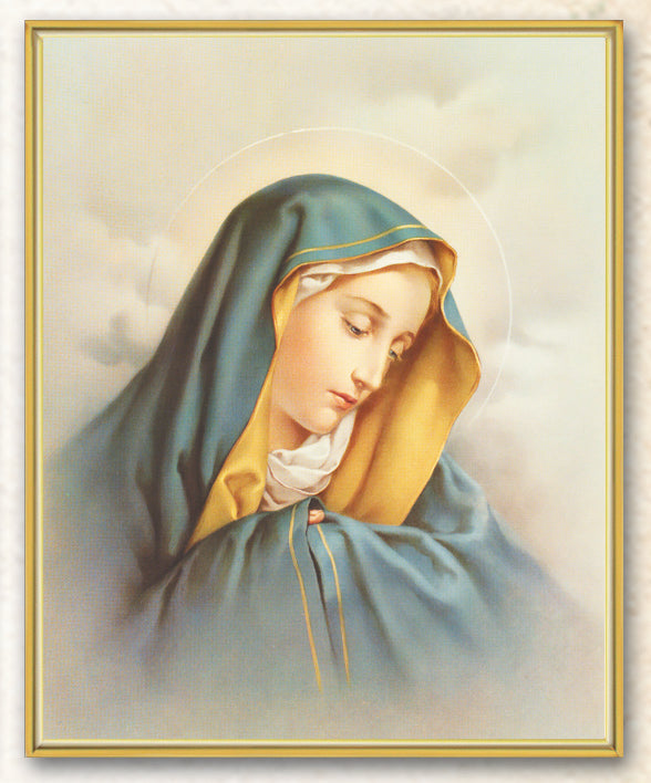 Our Lady of Sorrows Picture Framed Plaque Wall Art Decor