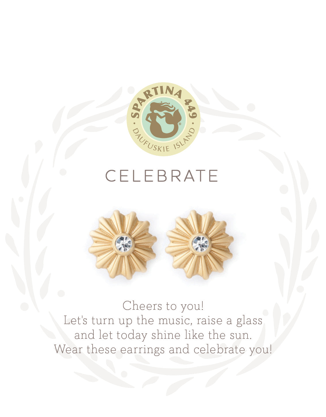 Spartina Sea La Vie Celebrate Stud Earrings