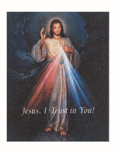 Divine Mercy Canvas Print Wall Art Decor, Medium