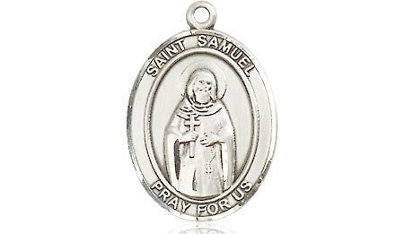 Extel Medium Oval Pewter St. Samuel Medal, Made in USA