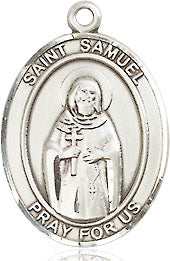 Extel Medium Oval Pewter St. Samuel Medal, Made in USA