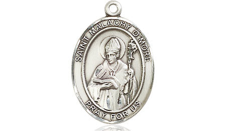 Extel Medium Oval Pewter St. Malachy O'More Medal, Made in USA