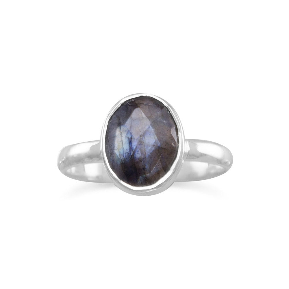 Extel Faceted Labradorite Ring