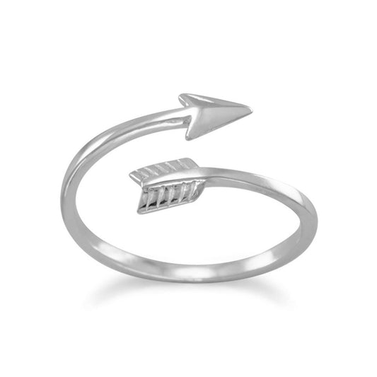 Extel "Aim For Your Dreams" Arrow Wrap Around Ring