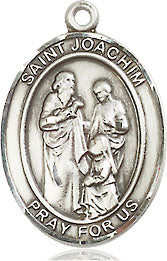 Extel Medium Oval Pewter St. Joachim Medal, Made in USA