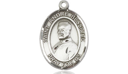 Extel Medium Oval Pewter St. Andre Bessette Medal, Made in USA