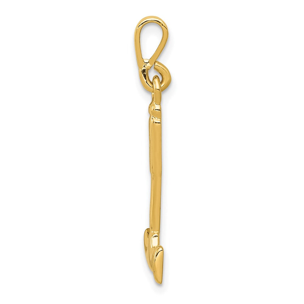 Extel Large 14k Gold Hammer Charm