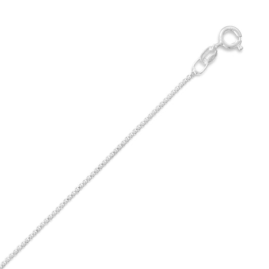 022 Box Chain Necklace (1.1mm)