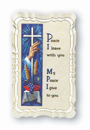 An Act of Contrition Catholic Prayer Holy Card with Prayer on Back, Pack of 50