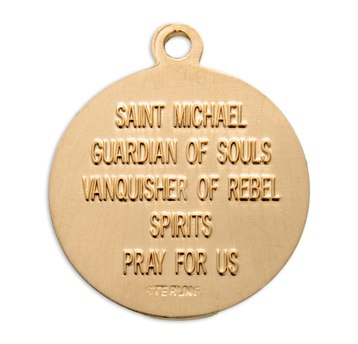 St. Michael Gold Medal Necklace