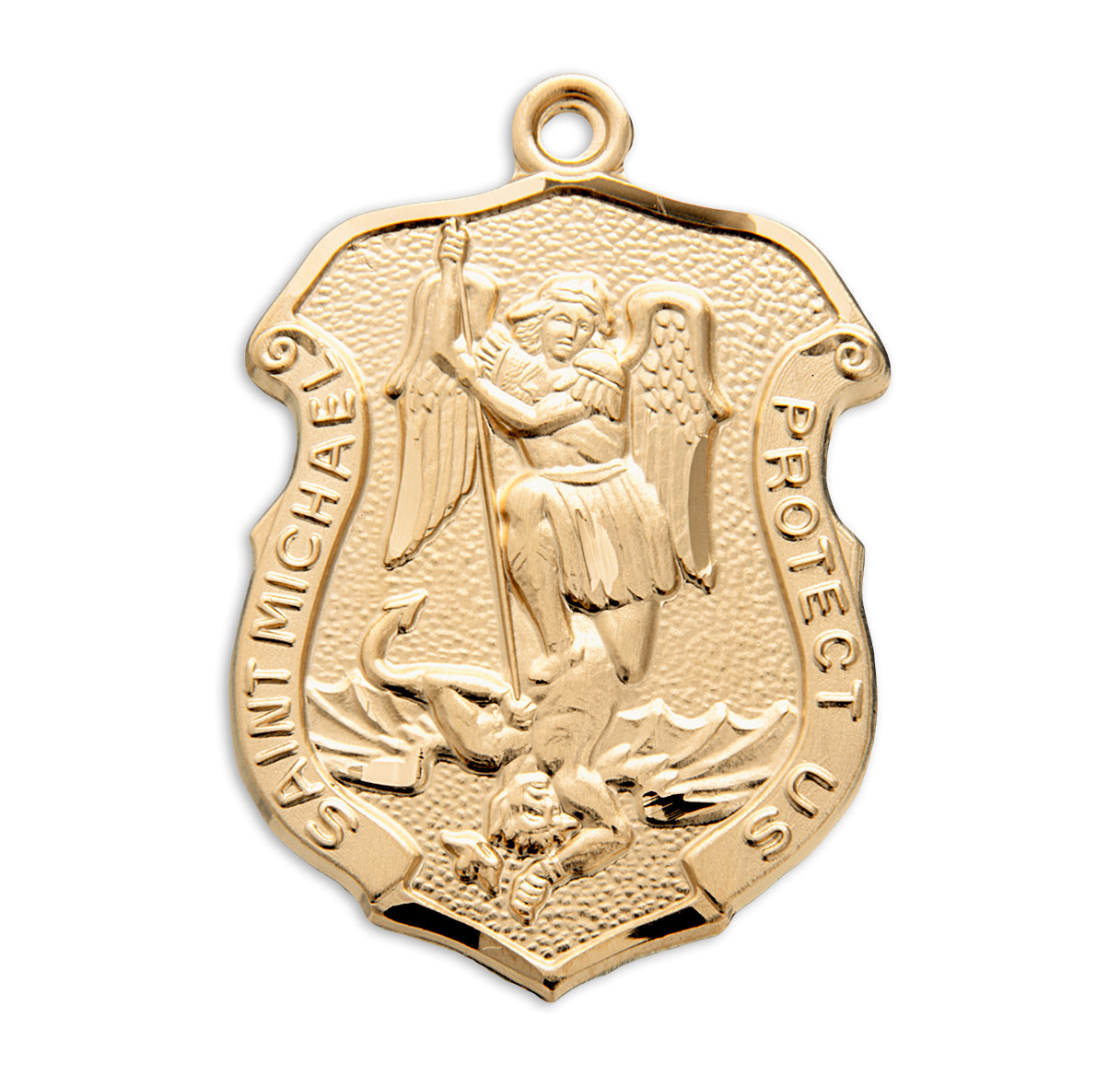 St. Michael Gold Medal Necklace