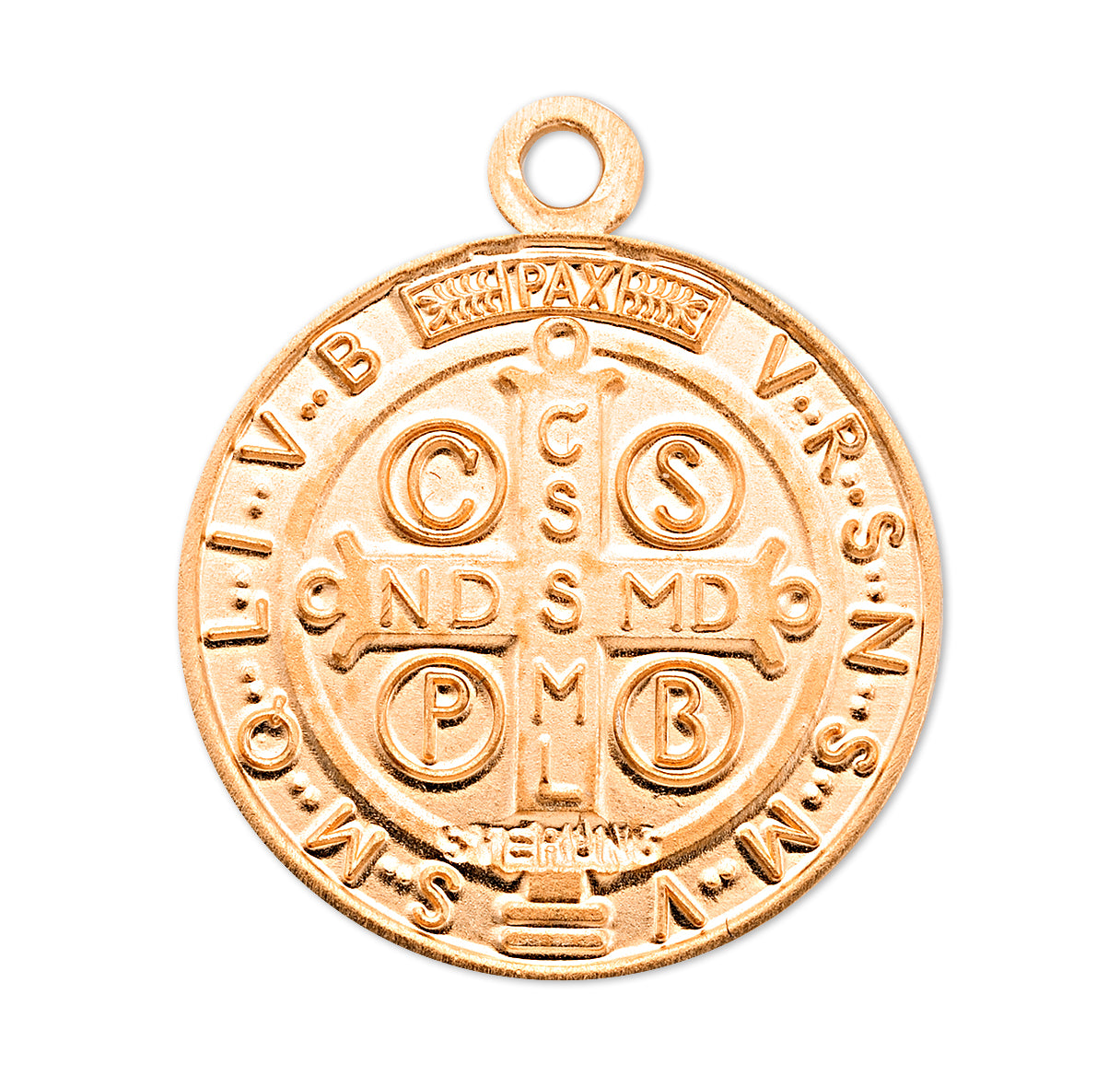 St. Benedict Gold Medal Necklace