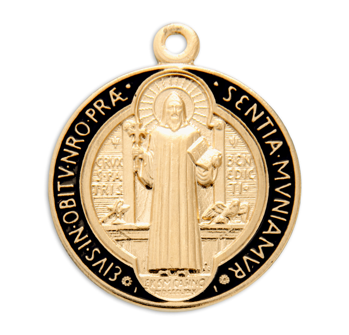 St. Benedict Gold Medal Necklace