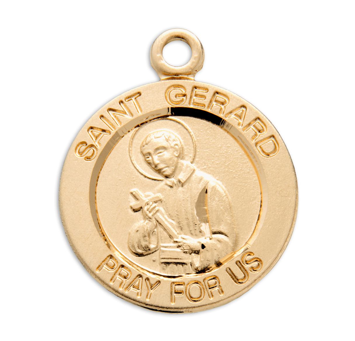 St. Gerard Gold Medal Necklace