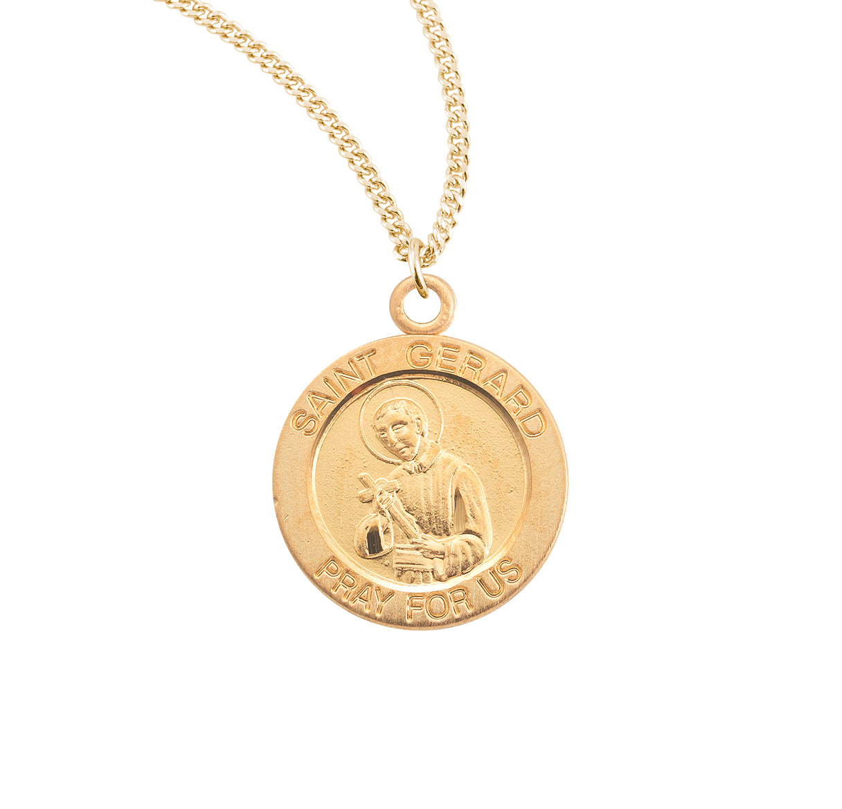 St. Gerard Gold Medal Necklace