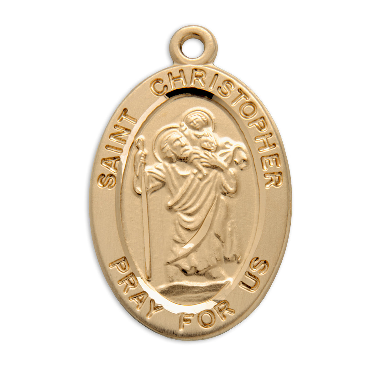 St. Christopher Medal Front