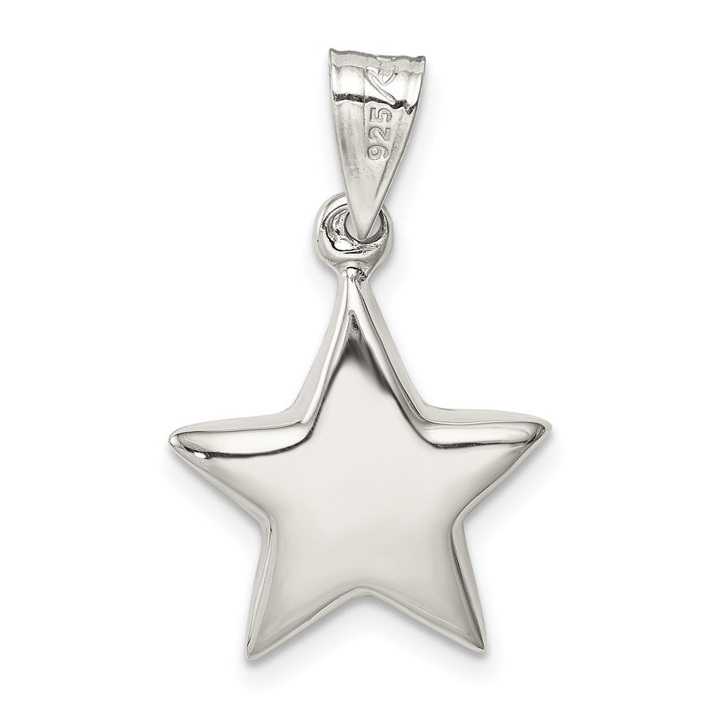 Extel Medium Sterling Silver Star Charm