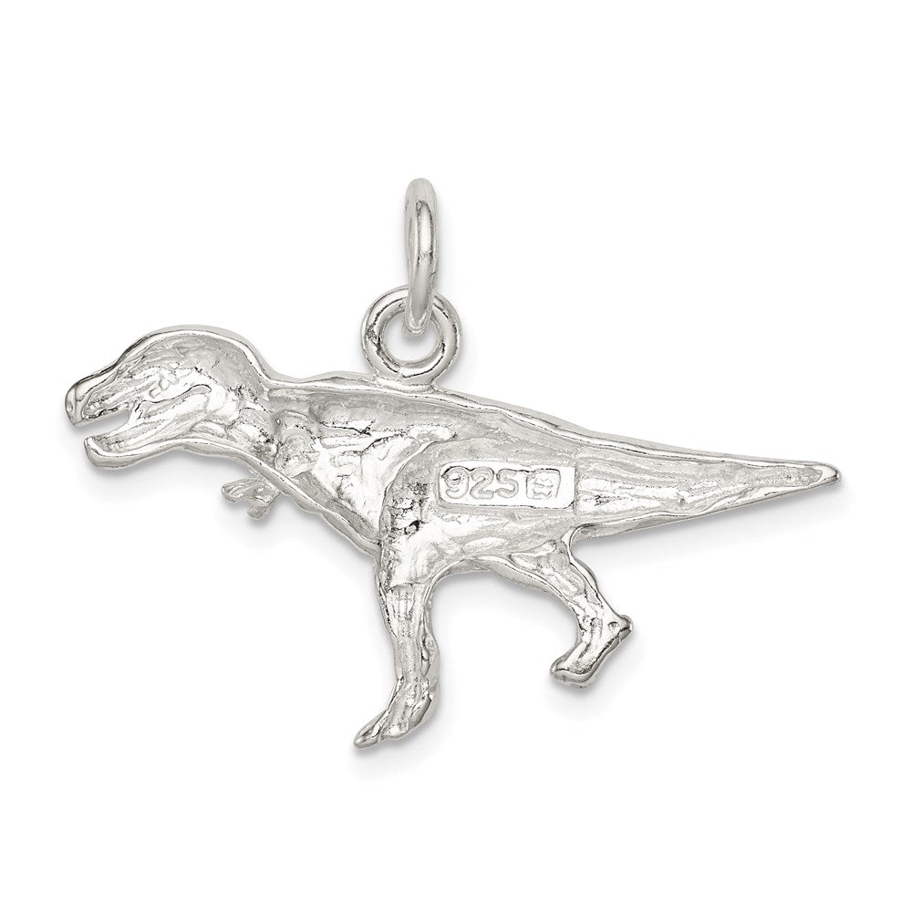 Extel Medium Sterling Silver T-Rex Charm