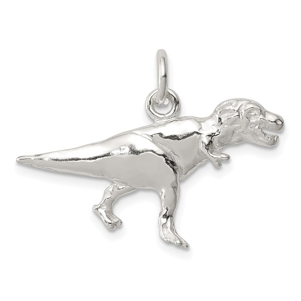 Extel Medium Sterling Silver T-Rex Charm