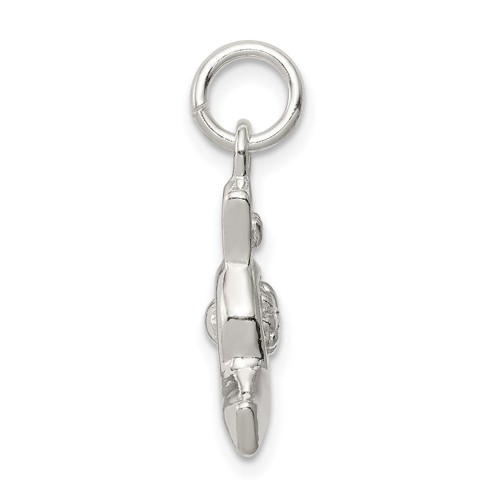 Extel Medium Sterling Silver Hair Dryer Charm