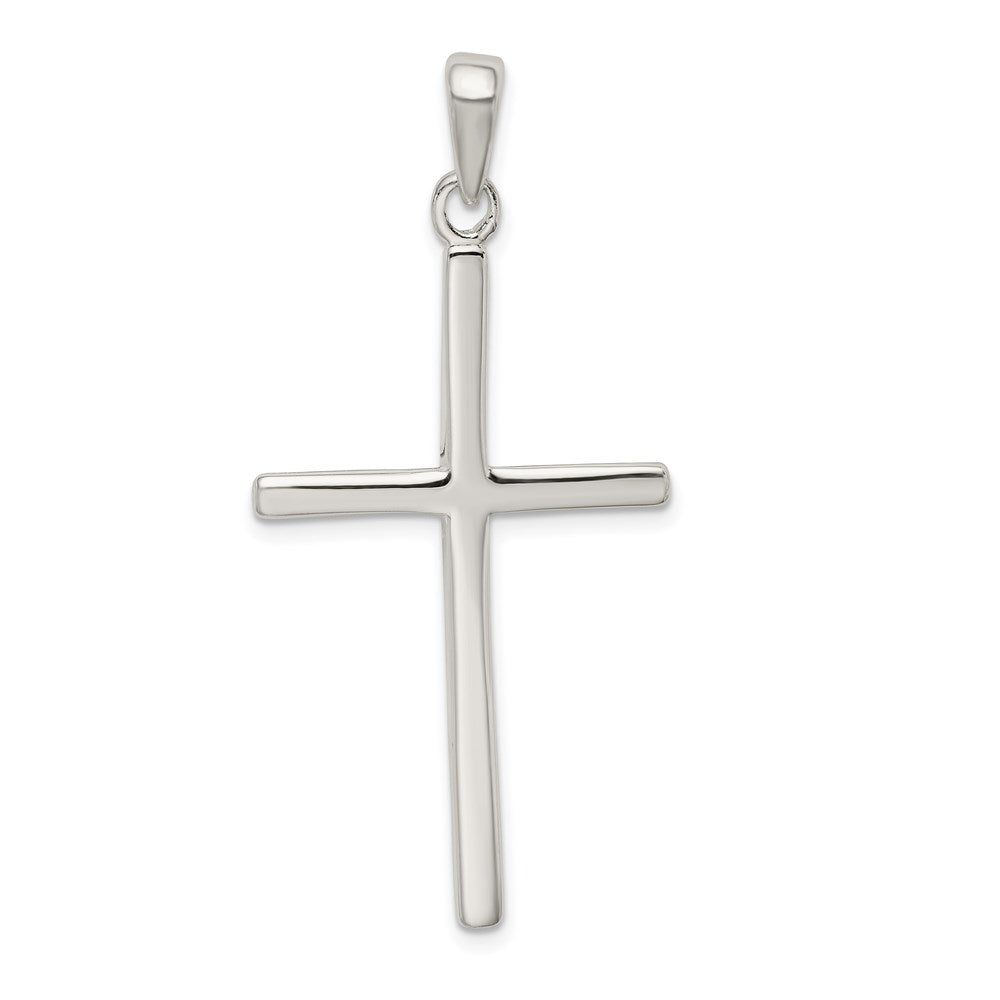 Extel Large Sterling Silver Latin Cross Pendant Charm